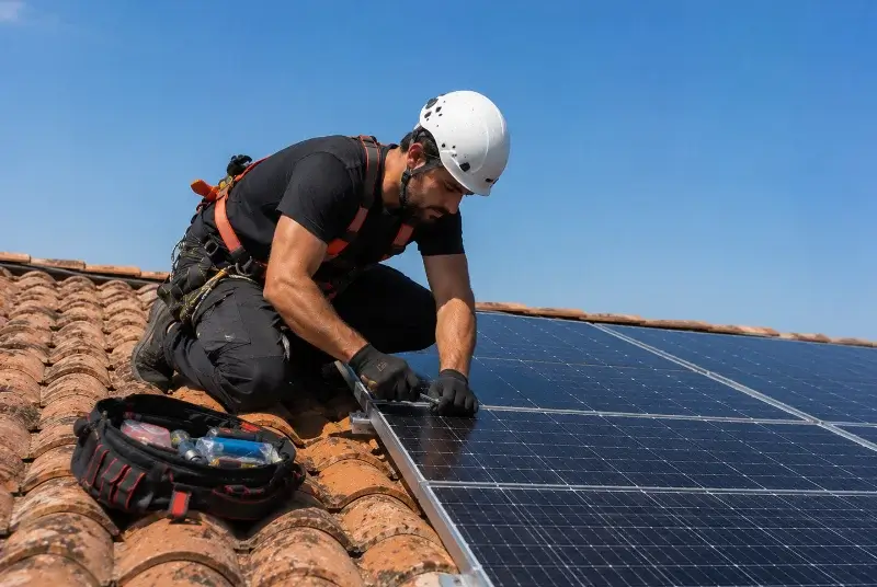 Maintenance et monitoring de panneaux solaires à Beaufort-en-Anjou